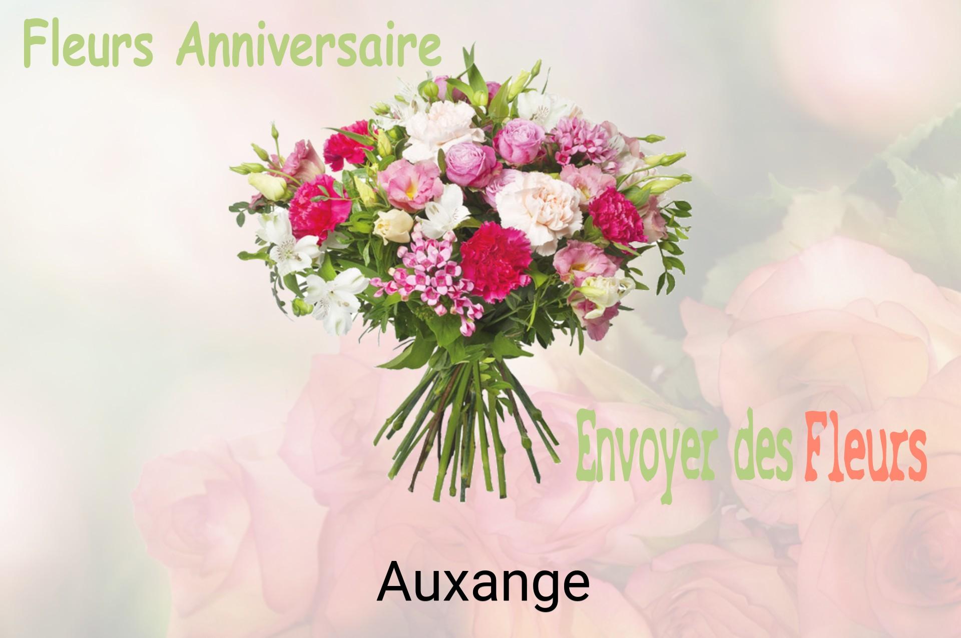 Bouquet de fleurs d’anniversaire livré à Auxange